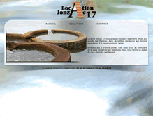 Tablet Screenshot of locationjonzac17.fr